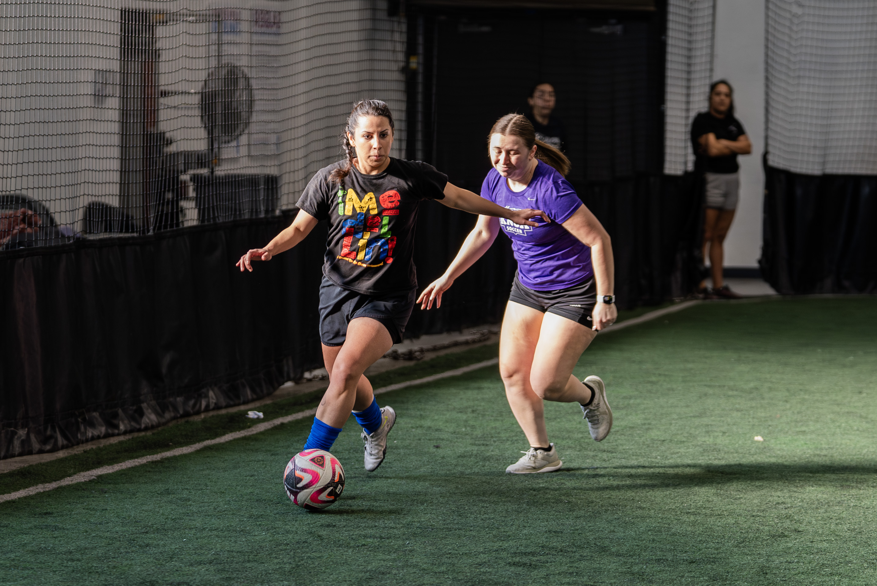Chicago women's soccer community team photo